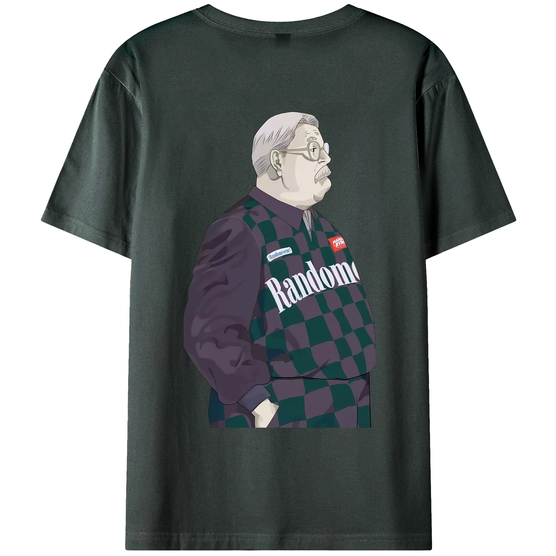 （画像用） SLAM DUNK／スラムダンク 綿100％ メンズ半袖Tシャツ（バックプリント） 通気性